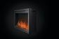 Napoleon Entice 72" Black Linear Fireplace with Glass Front, Electric (NEFL72CFH)